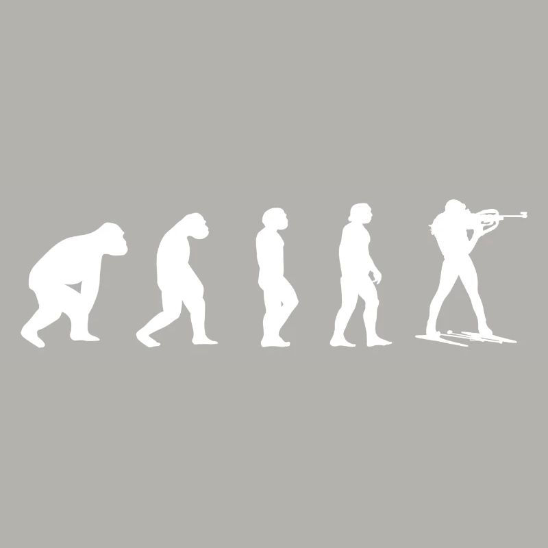 Biathlete Evolution Biathlon Gift Winter Sports