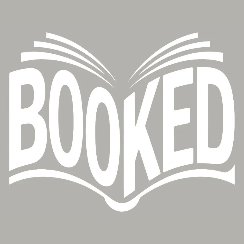 Booked - Cool Book Lover Design