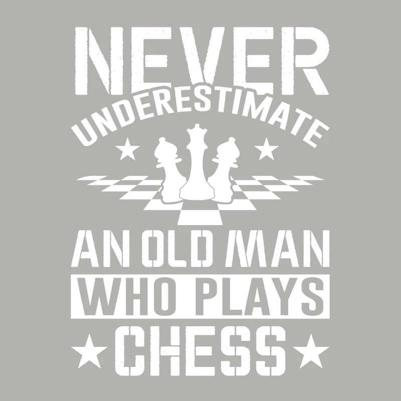 An Old Man Who Plays Chess