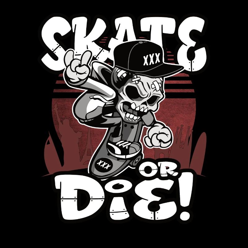 Skate or the skateboard ride gift