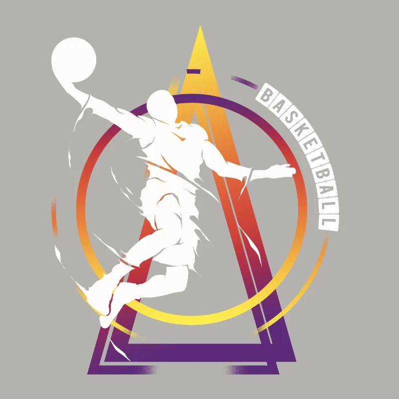 Basketteur Basketteur Dunking Vintage Retro