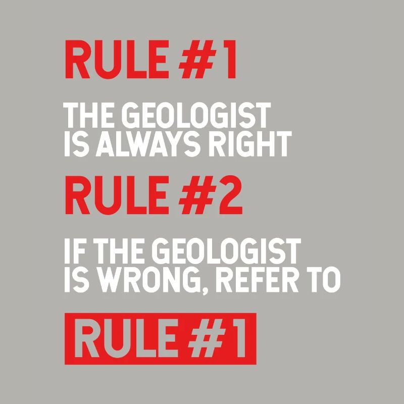 Geologist Rules