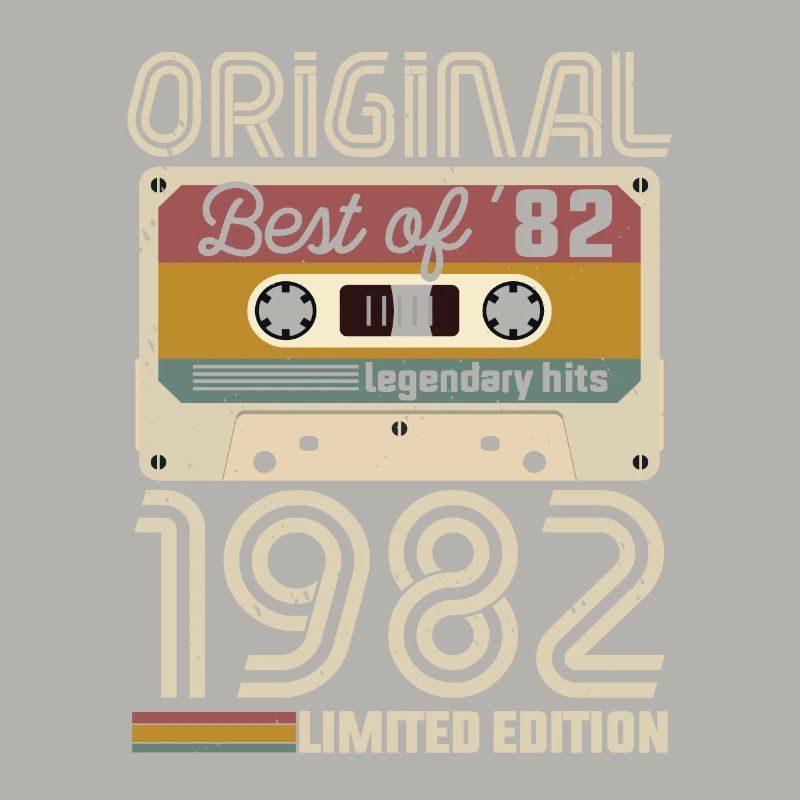 Vintage Birthday Original Gift Idea 1982
