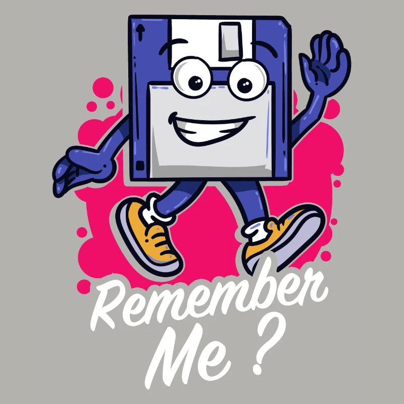 Programmeur Retro-diskette Disquette