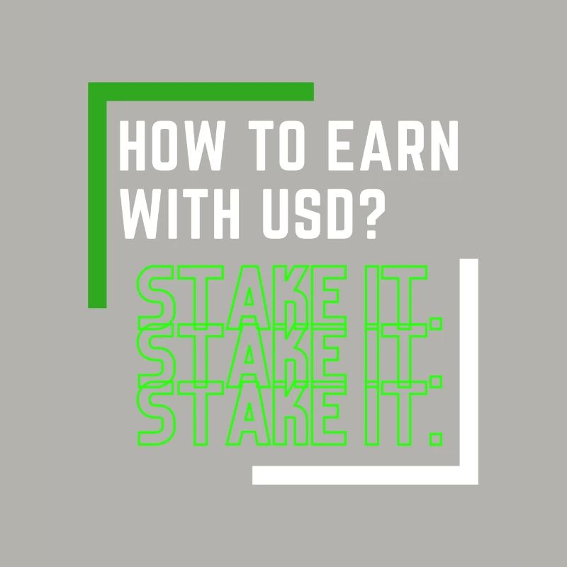 How to earn with USD? Use it.