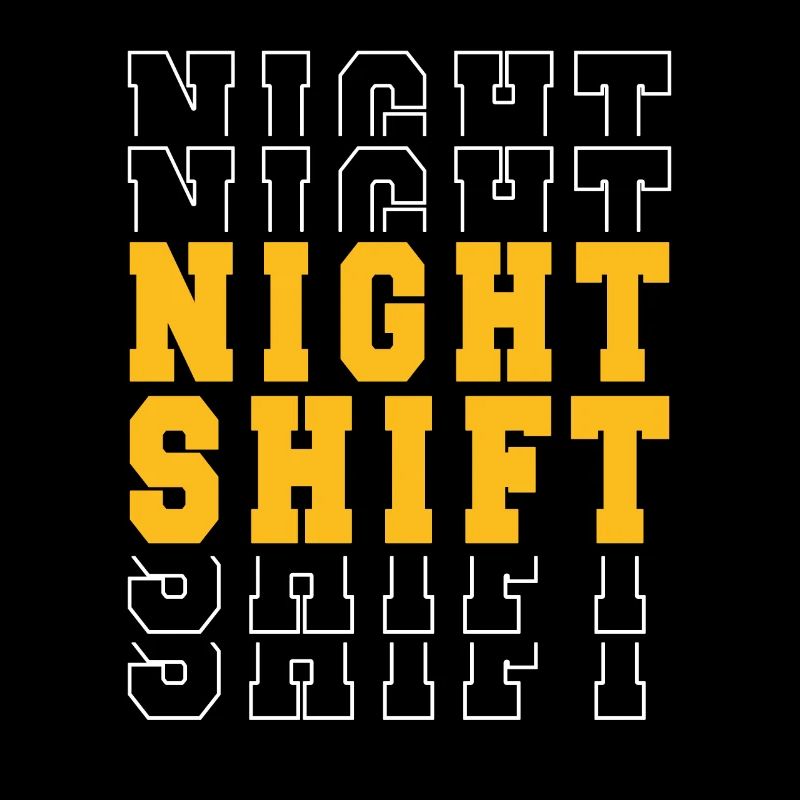 Quart de nuit jaune