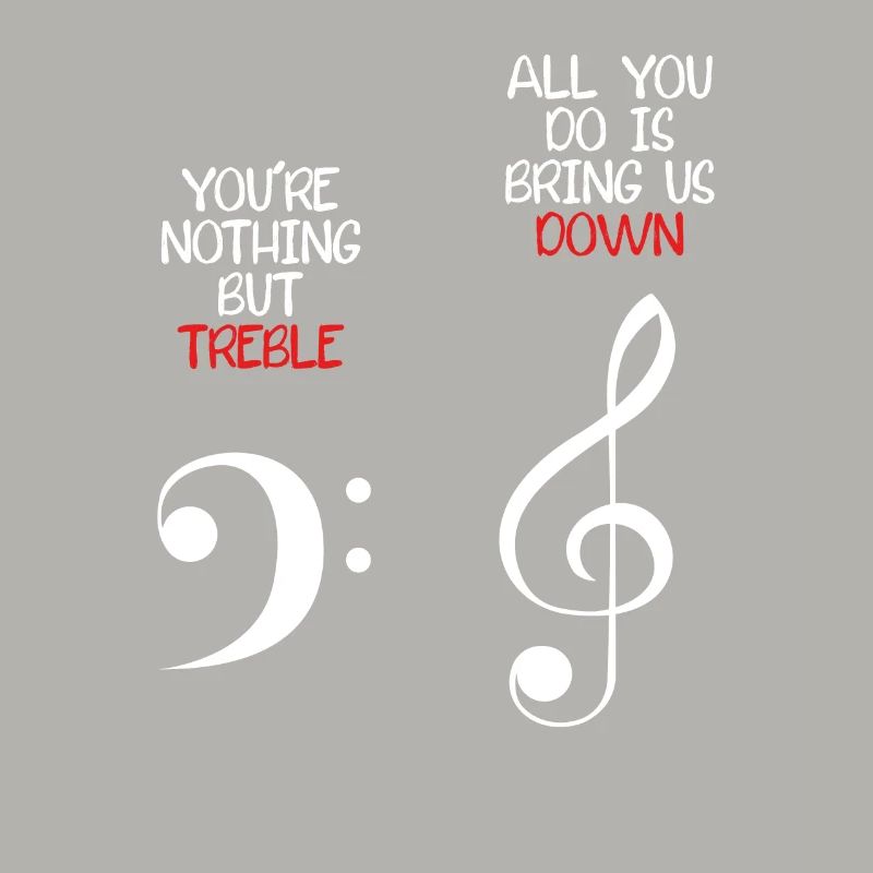 Funny musical notes