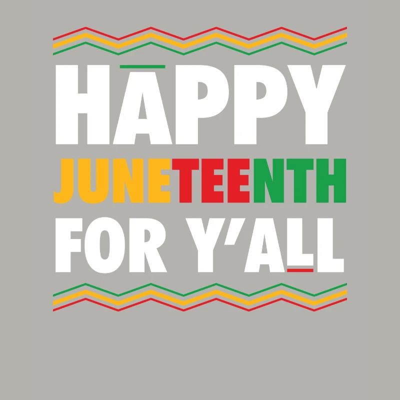 Joyeux Juneteenth pour vous tous libres mélanés