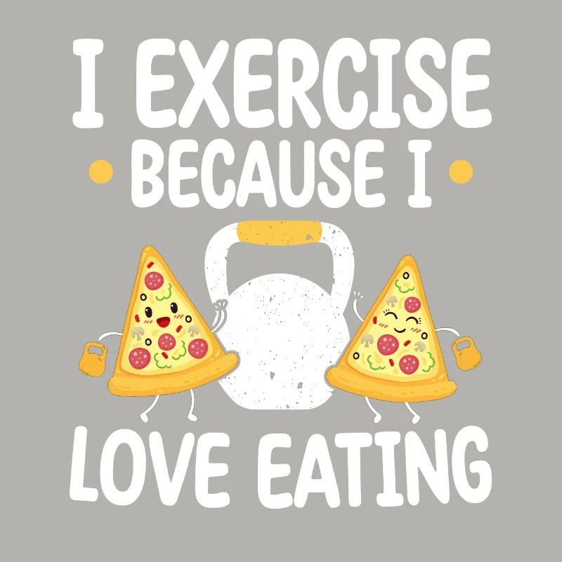 Kettlebell Pizza Exercice parce que j’adore manger