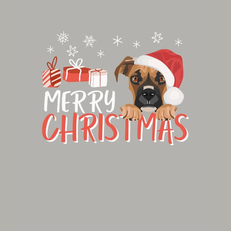 Boxer Joyeux Noël