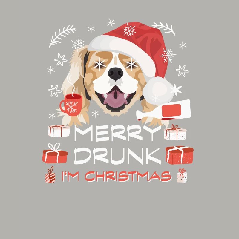 Marché de Noël King Charles Spaniel