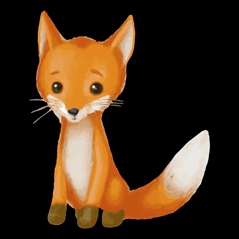 Baby Fuchs Geschenkidee Illustration