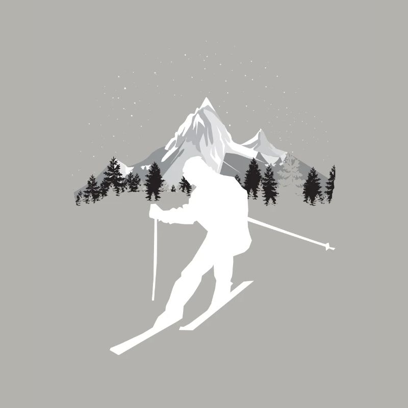 Skiing Mountains