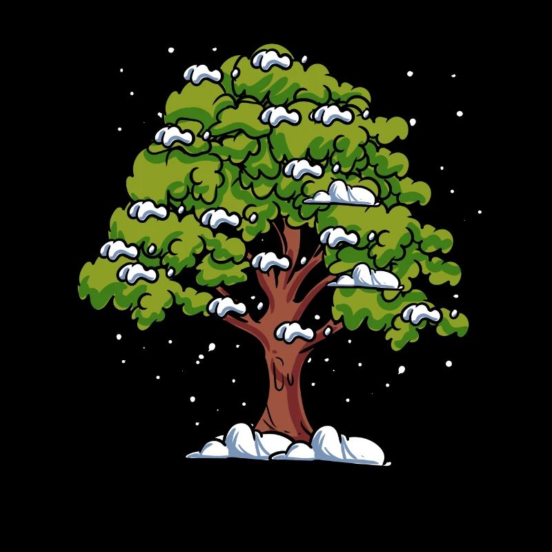 Forêt de chênes