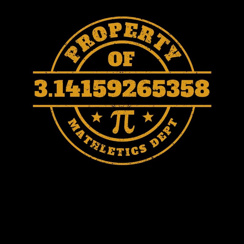 Pi Day Propriété de 3.14 Mathletics Dept Funny