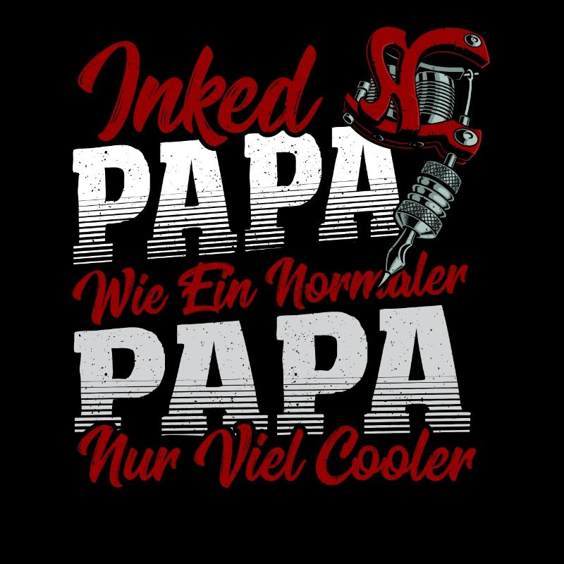 Papa encré comme un père normal seulement beaucoup plus cool