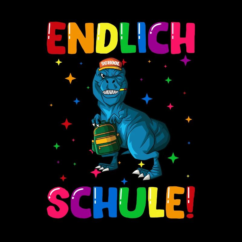 Endlich Schule Einschulung Grundschule 1. Klasse