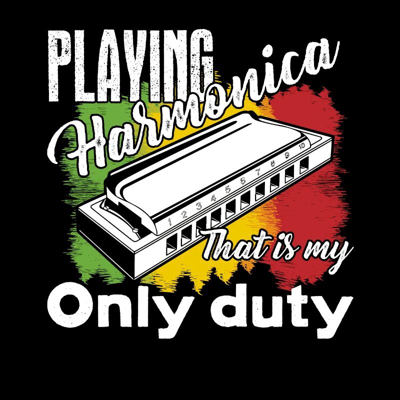 Harmonica Playing Harmonica Is My Duty