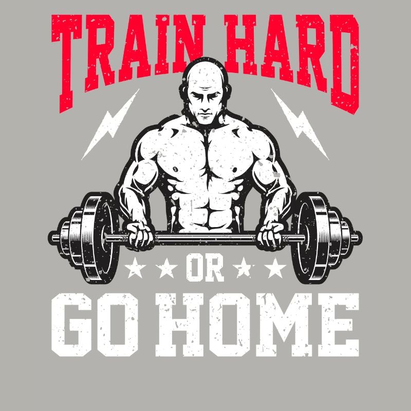 Trainiere hart oder geh nach Hause