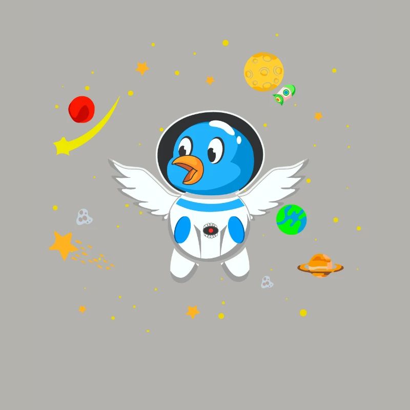 Astronaute éleveur de chiens