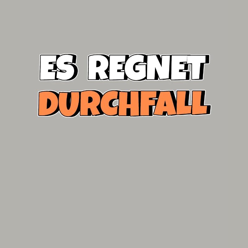 Es regnet Durchfall