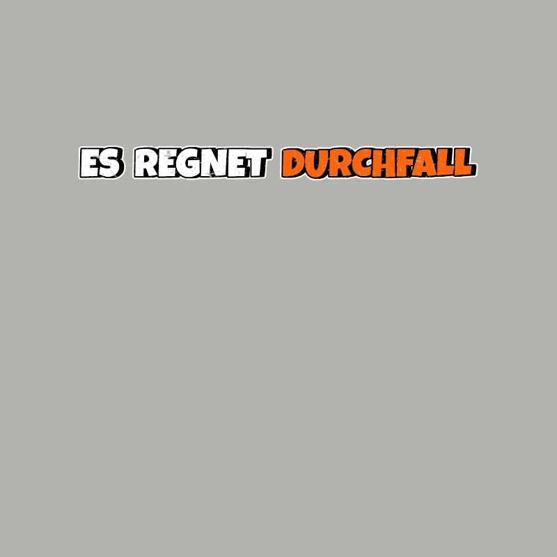 Es regnet Durchfall