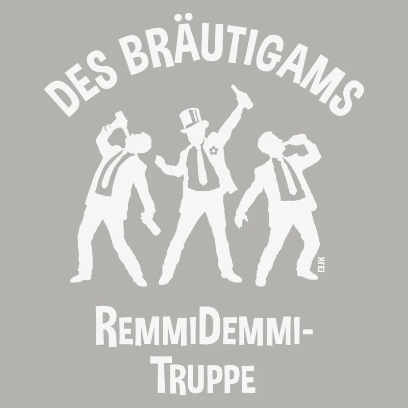 Des Bräutigams Remmidemmi-Truppe (JGA Bier Team W)