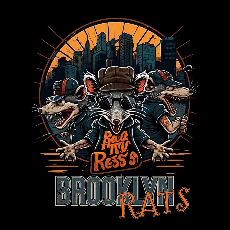 Peste des rats à Brooklyn à New York
