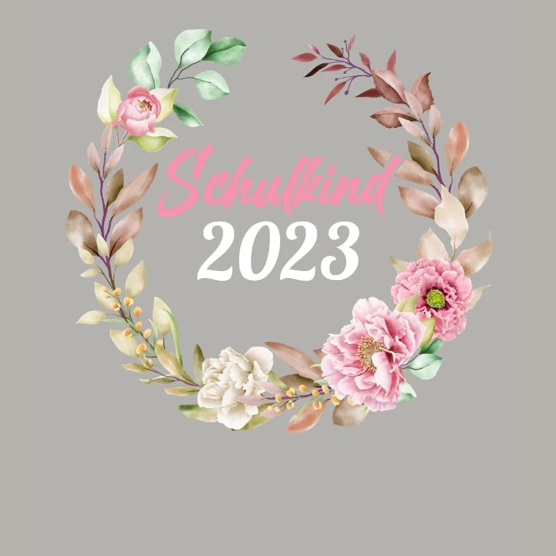 Schulkind 2023 Schulbeginn Erste Klasse Einschulun