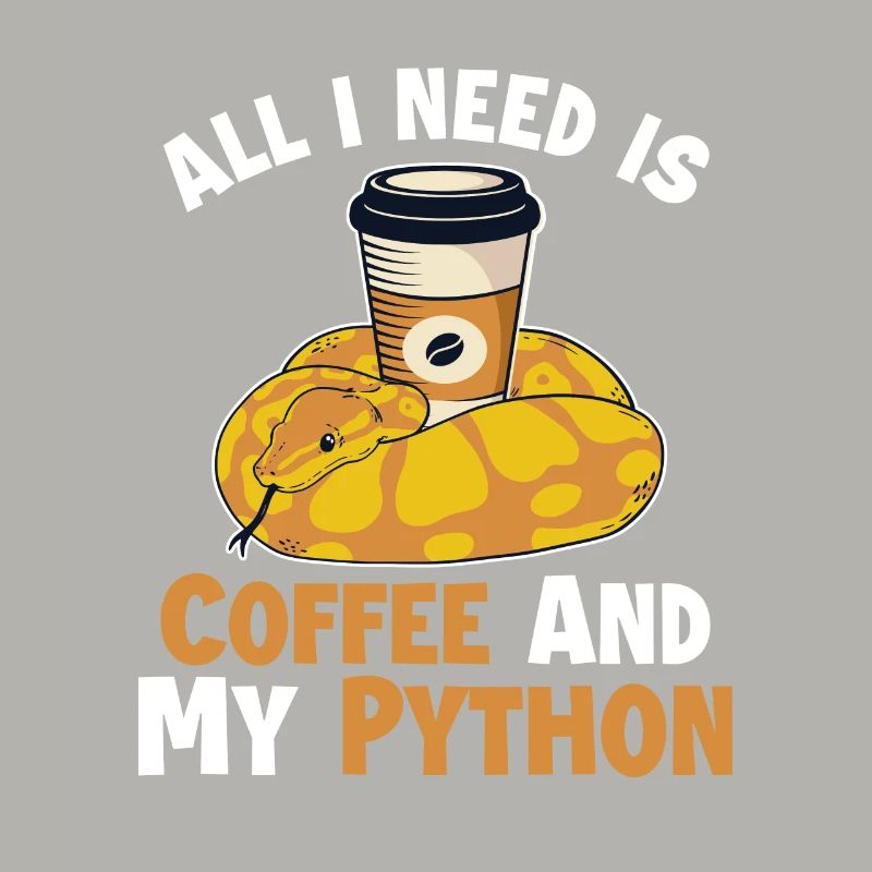 Café et Python Python Snake Banana Ball