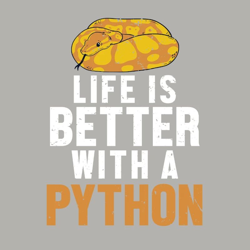 Life is Better with a Python Snake Banana Ball