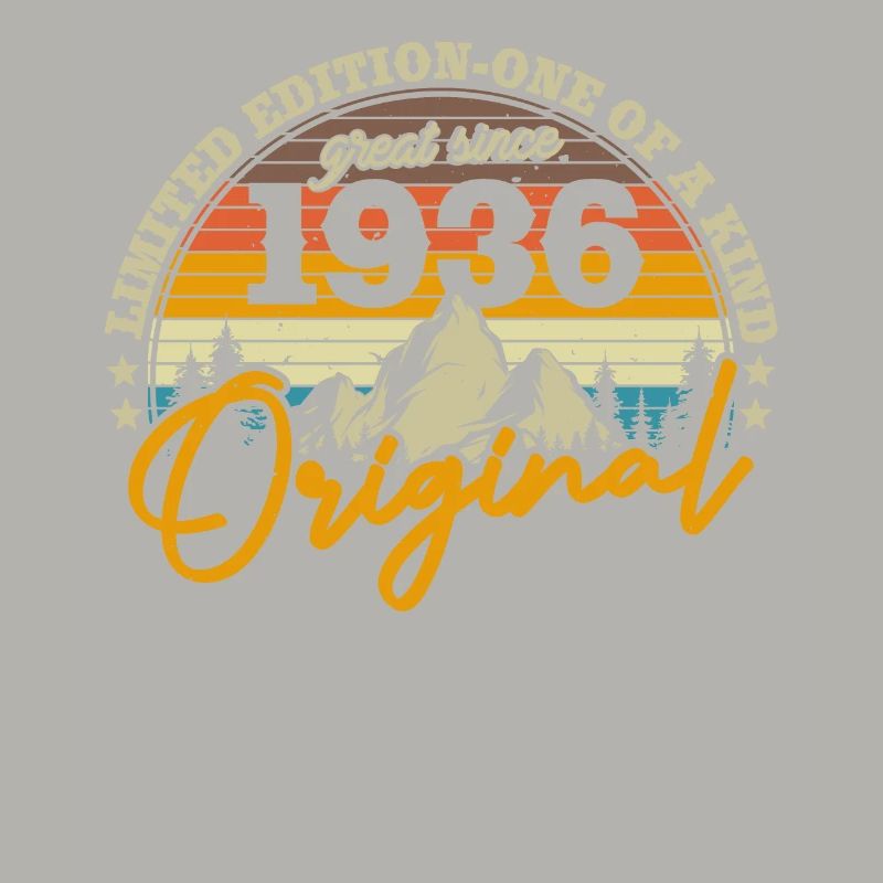 Nostalgic gift 1936 - 87/88 years