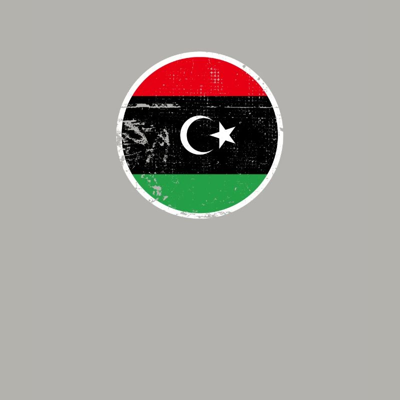 Libye Vintage drapeau libyen libyen