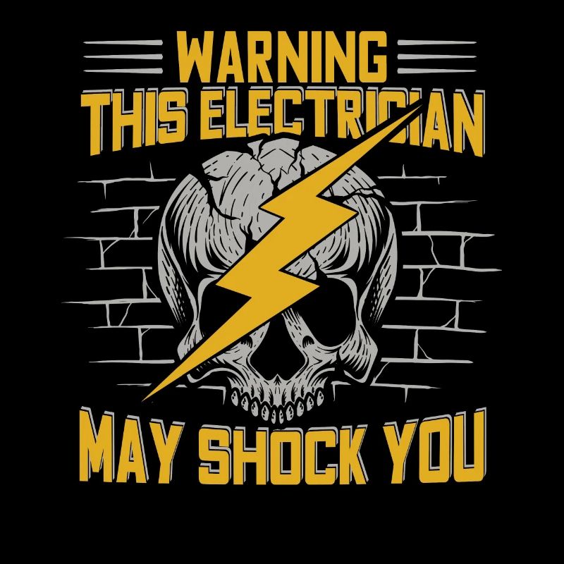 Attention cet électricien risque de vous électrocuter Elektriker