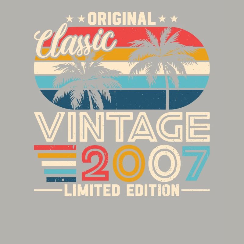Vintage 2007 Geburtstagsgeschenk