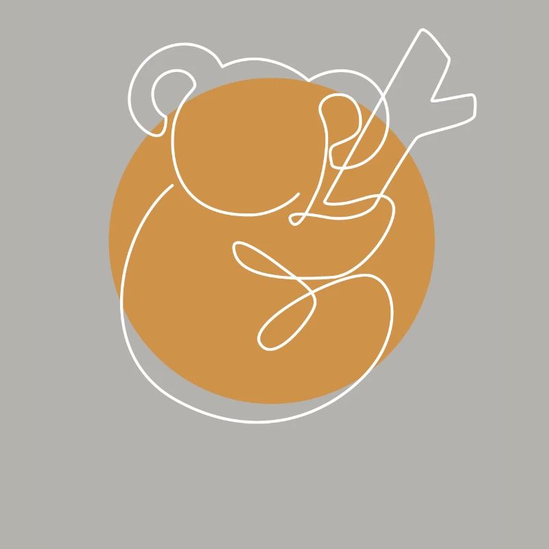 Lineart Koalabear Eucalyptus Phascolarctos