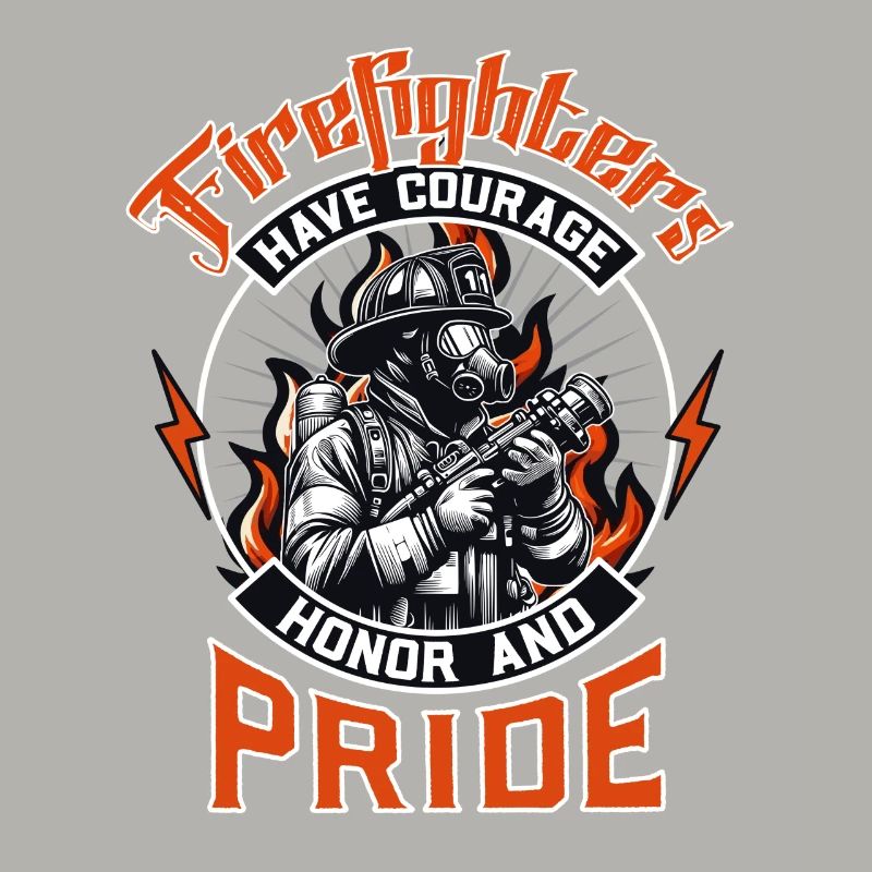 Firefighters have courage, honour and pride