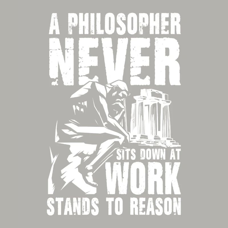 A Philosopher Never Sits Down at Work