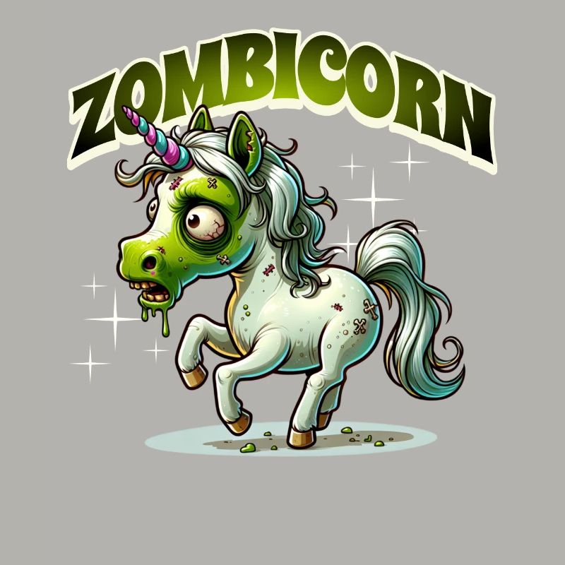 Zombiecorn Zombie Einhorn