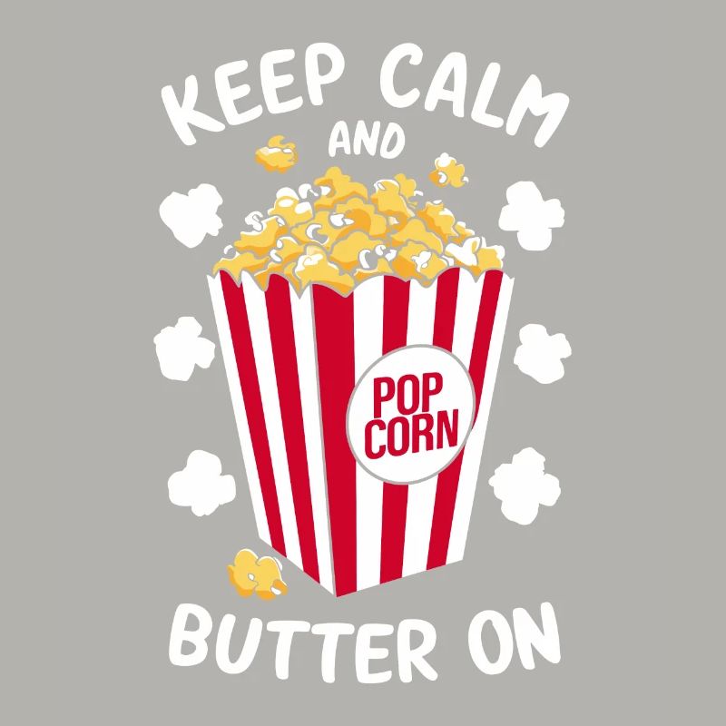 Lustiger Popcorn-spruch, Binge-watching-popcorn