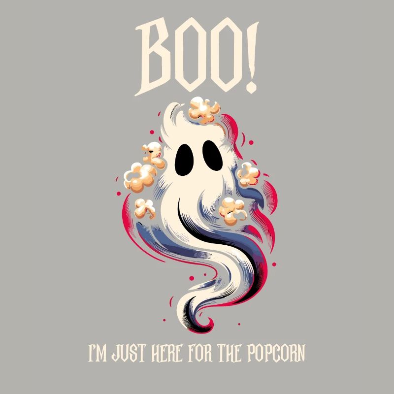 Funny popcorn saying, binge-watching popcorn