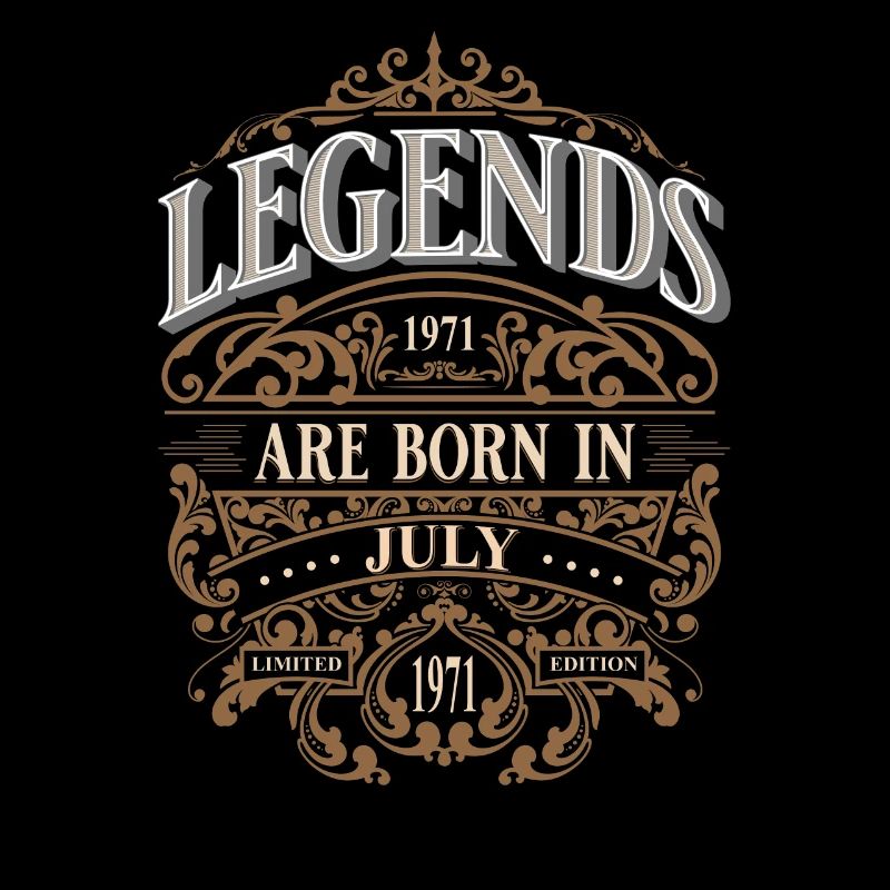 1971 Juillet Naissance Anniversaire Année de naissance