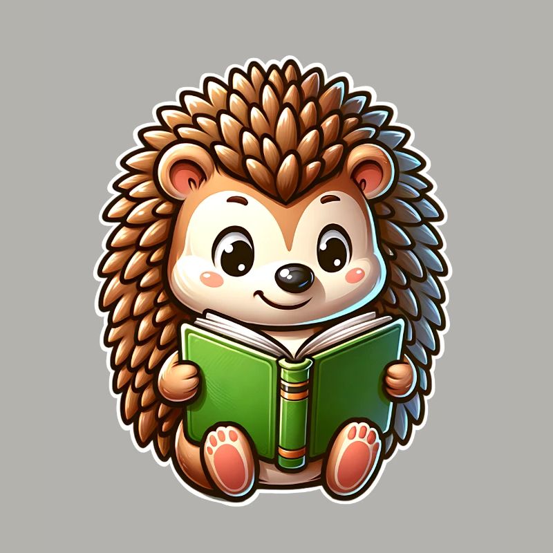 Igel Lesen Buch Bücher