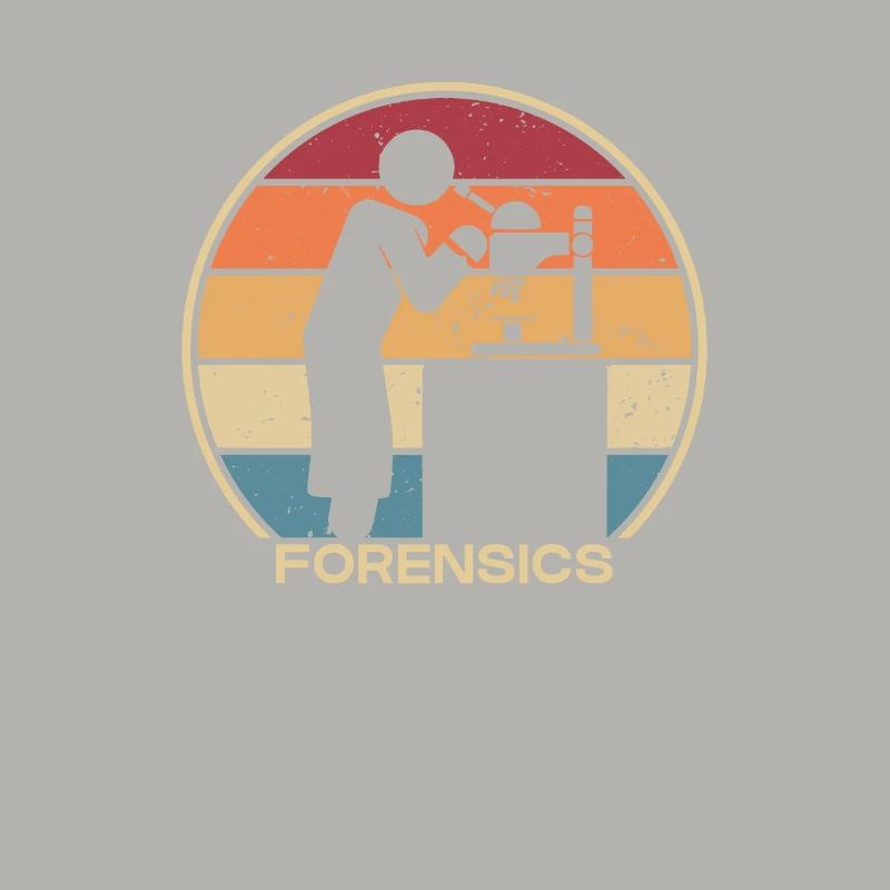 Retro Science Psychology DNA Profiler Forensic