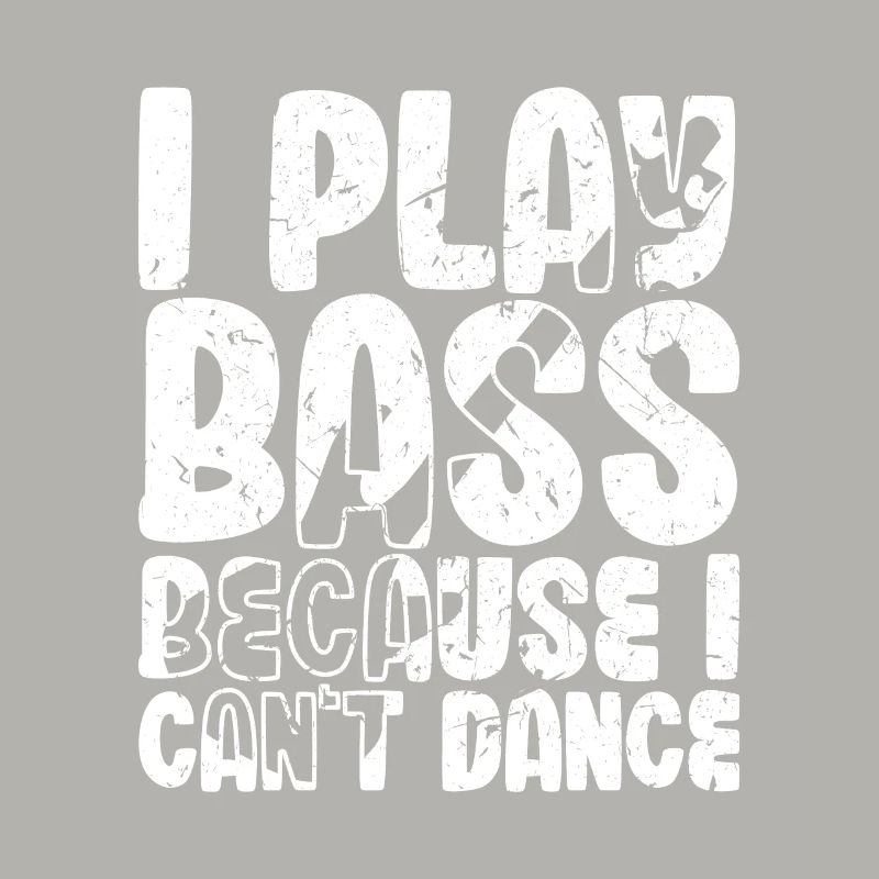 Je joue de la basse parce que je ne sais pas danser