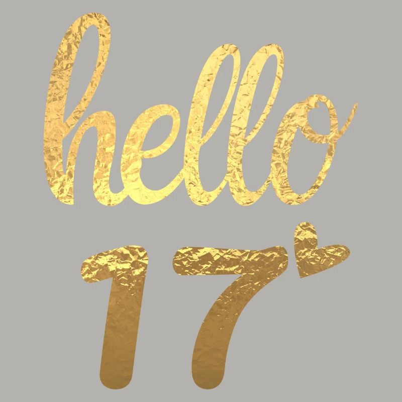 Hello 17 doré