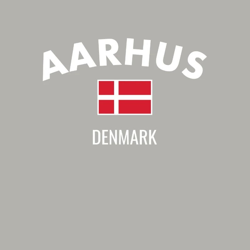 Aarhus Denmark Danish flag Proud Dane