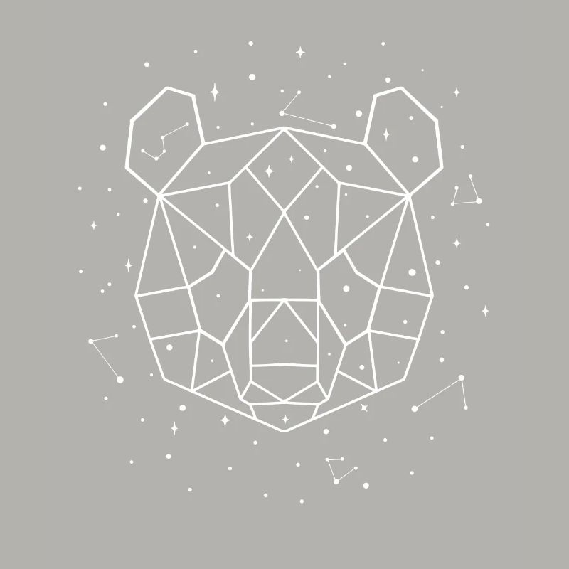 Sternbild Panda Constellation Panda Bear Friend