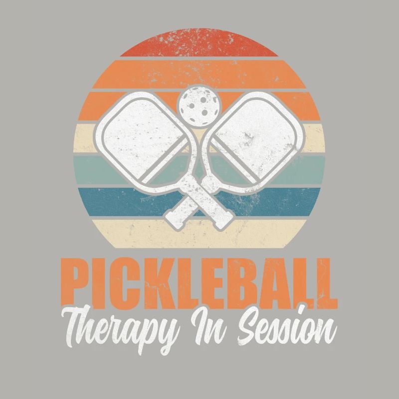 Retro Pickleball Therapy In Session