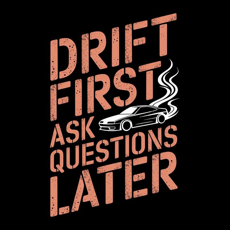 Drift automobile, course automobile, drift automobile